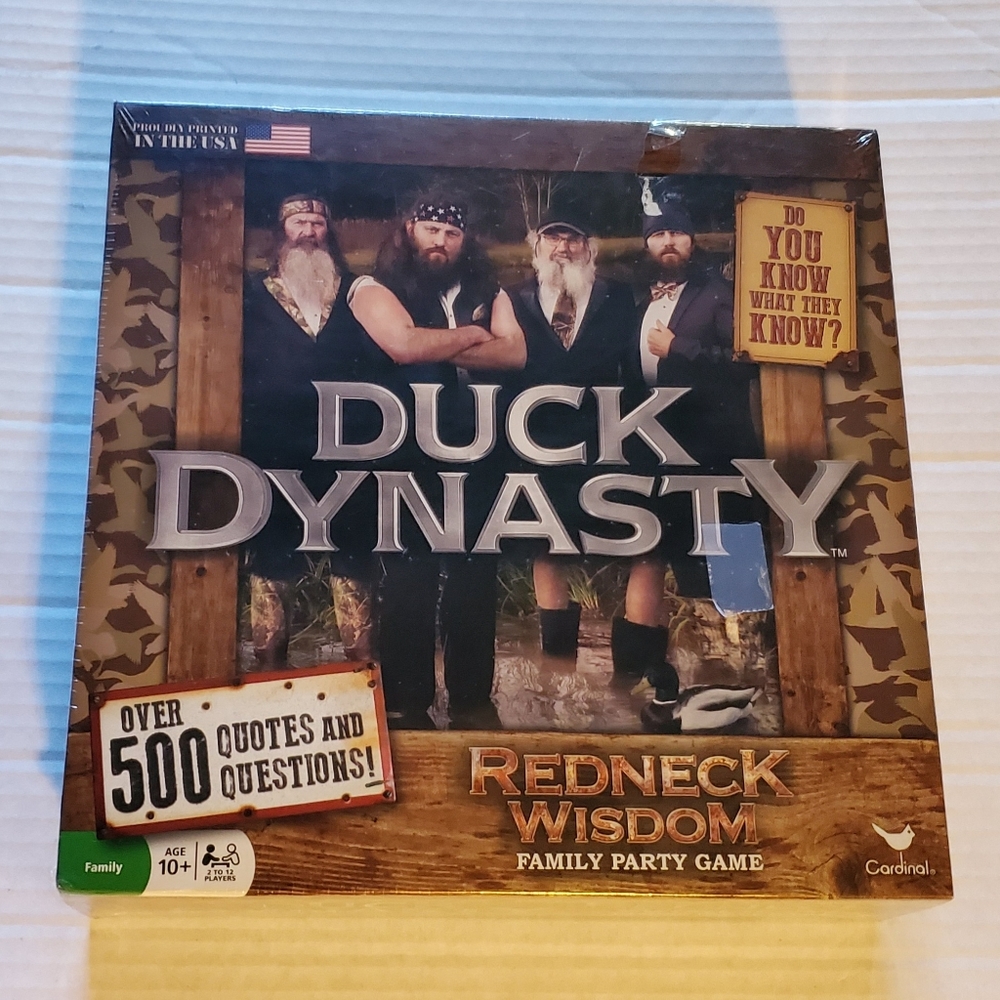Duck Dynasty Redneck Wisdom party game